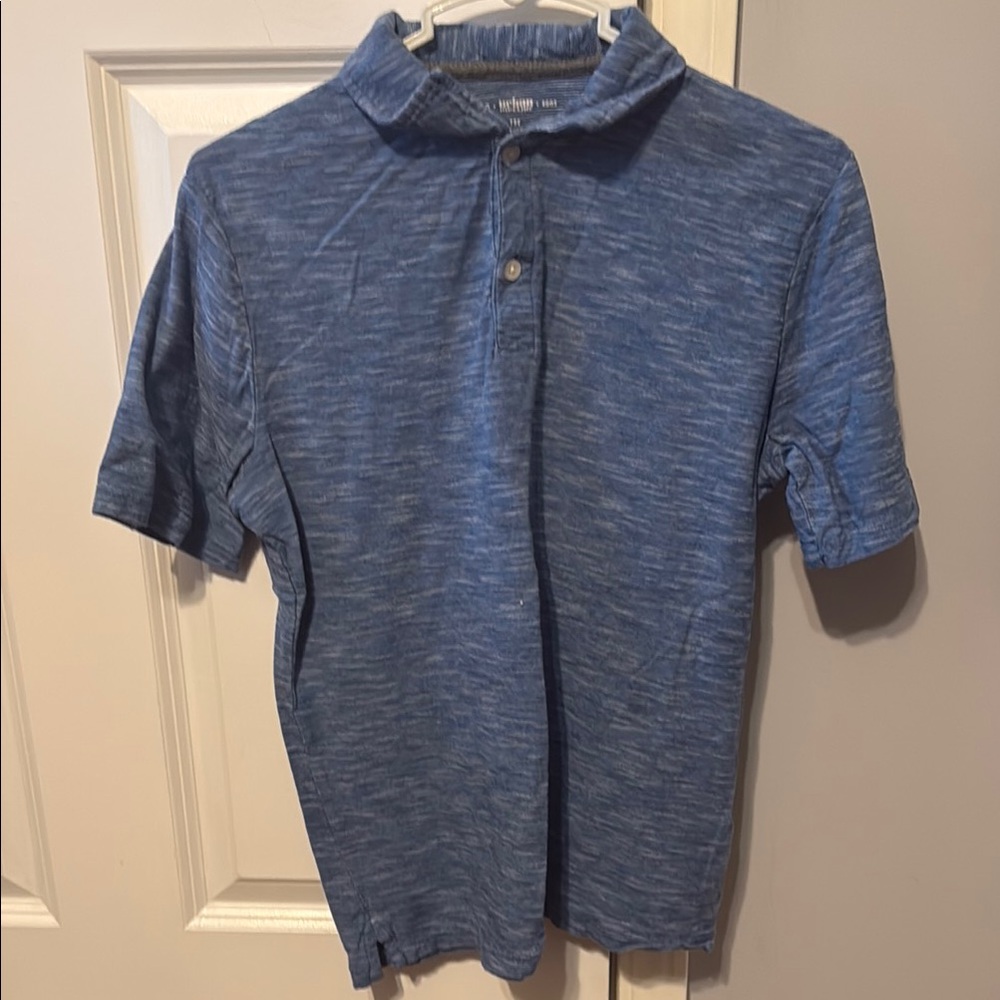 Urban Outfitters Boys Blue Short Sleeve Polo Shirt